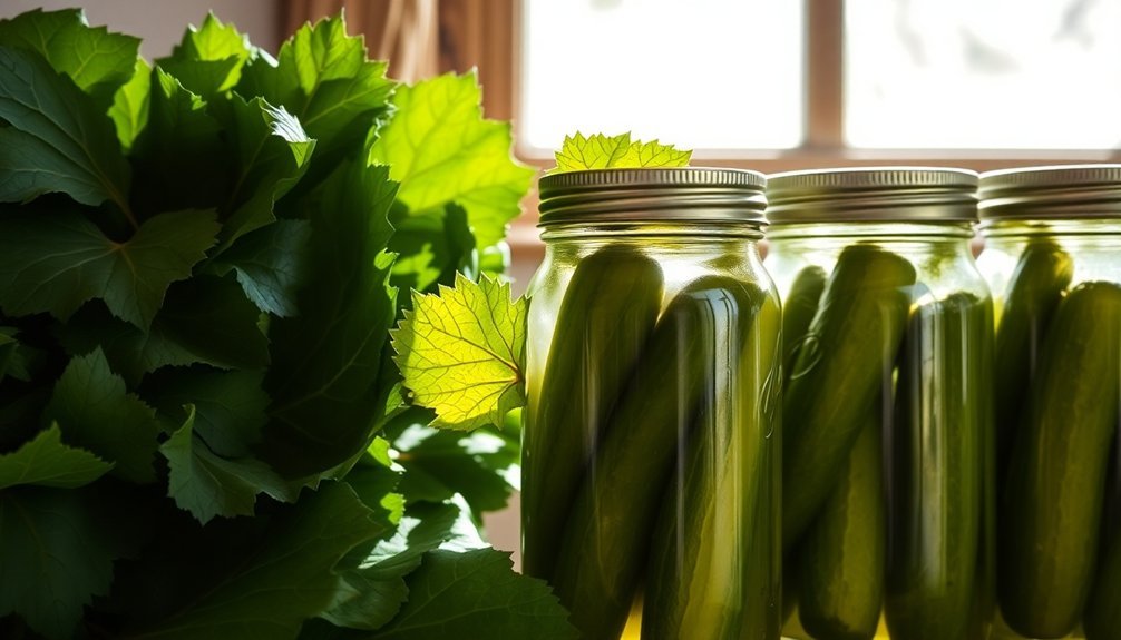 grape leaves preservation techniques