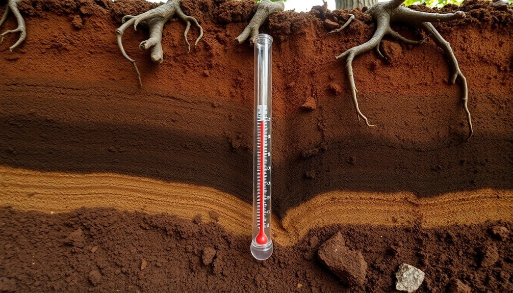 ground temperature consistency maintenance