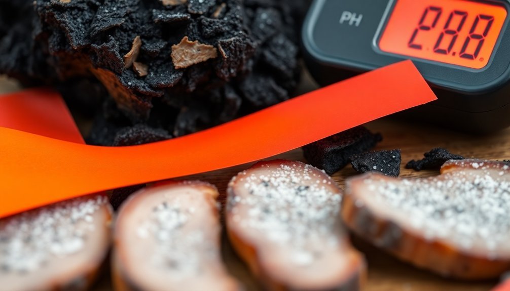 hardwood ash ph range