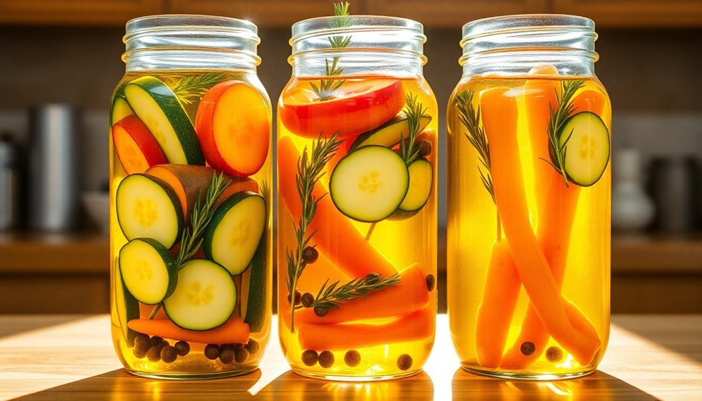 homemade oil vegetable preservation