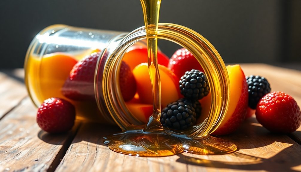 honey based fruit preservation