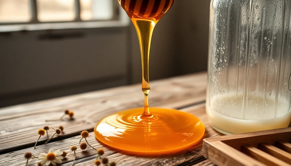 honey milk preservation methods