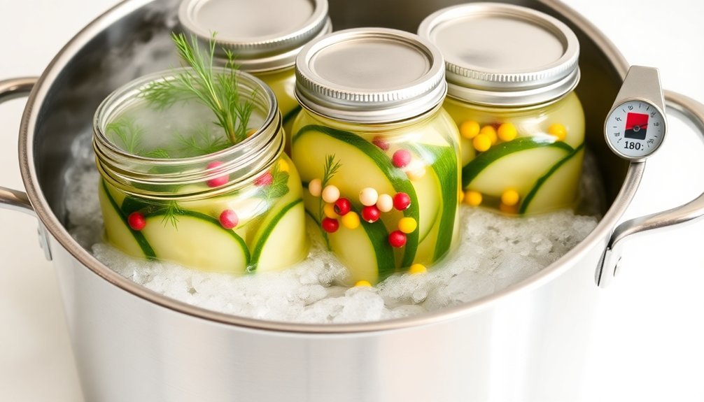 hot water bath pickling tips