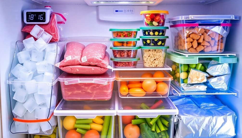 ice storage food tips