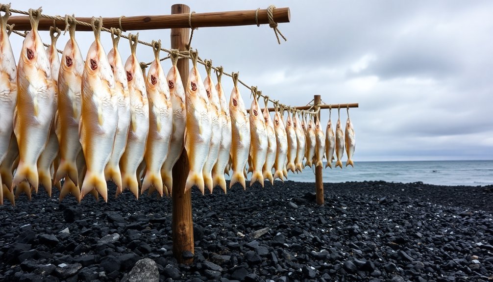 icelandic dried fish preparation
