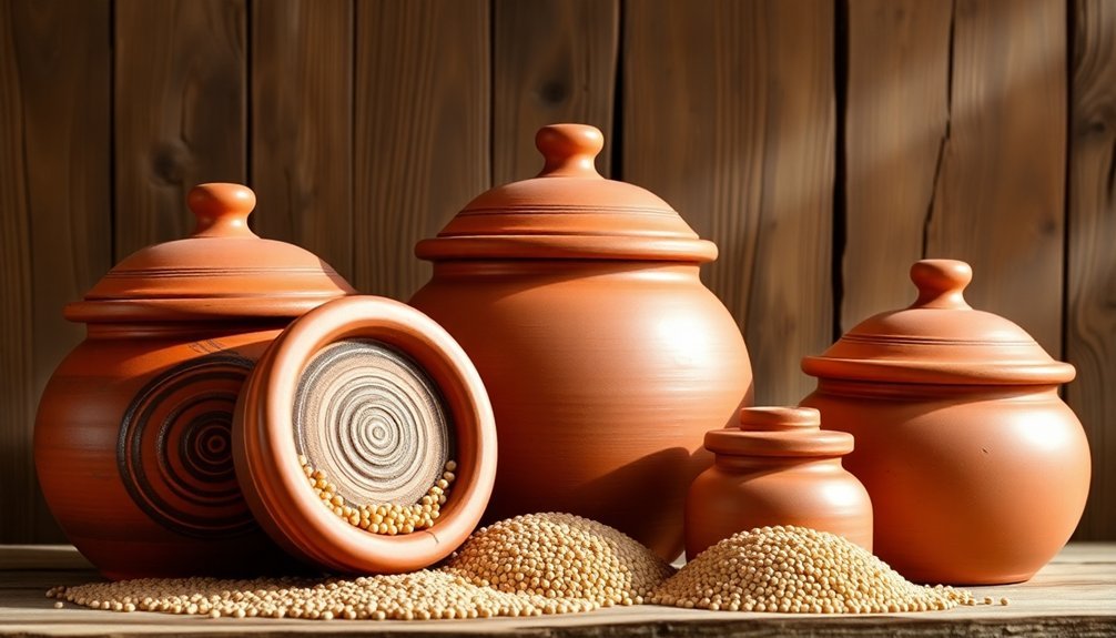 ideal clay pot selection