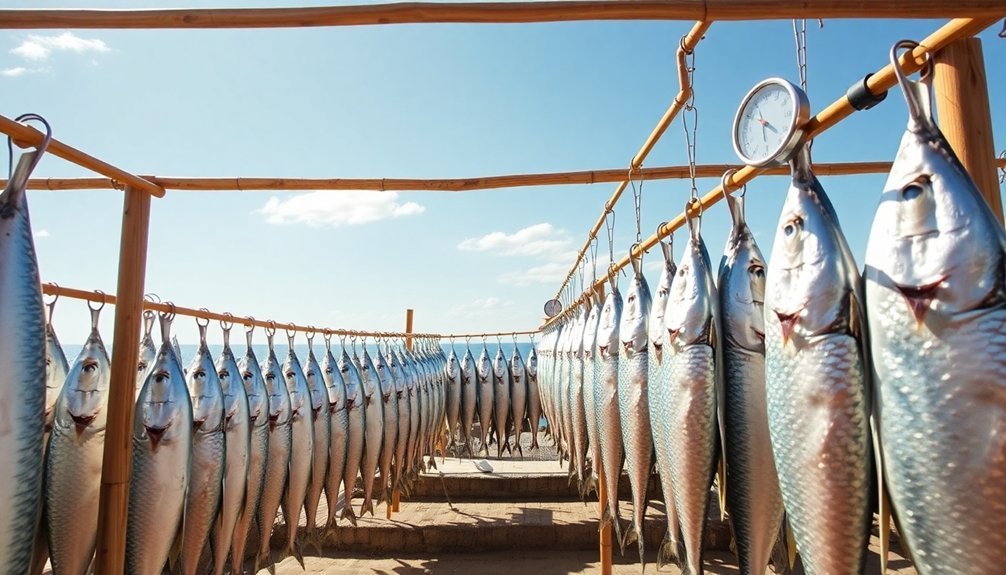 ideal conditions for fish drying