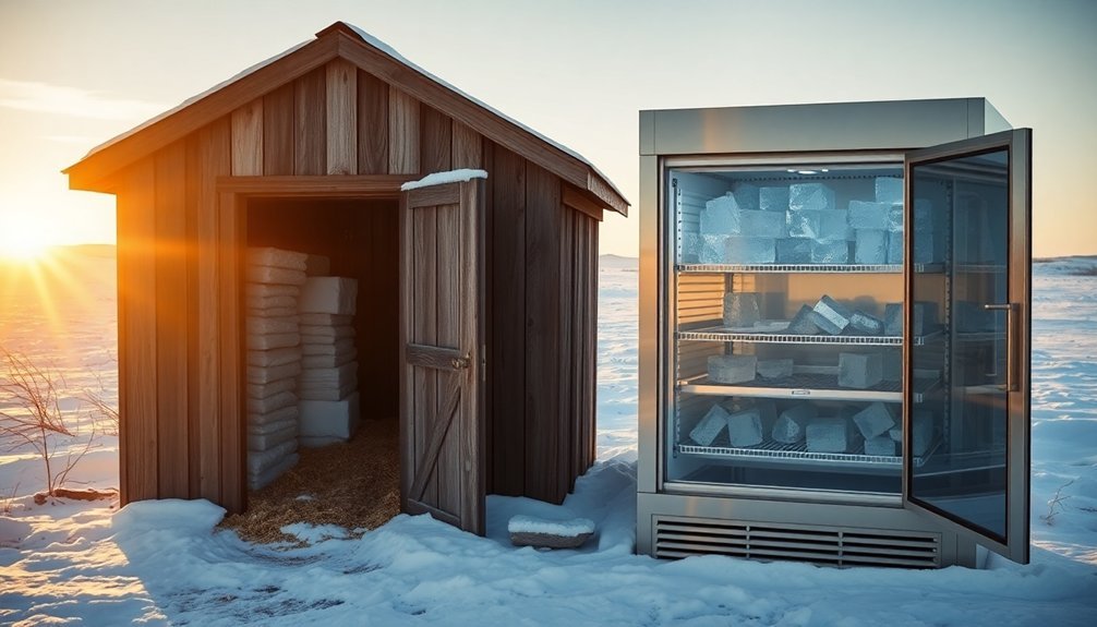innovative methods for ice storage