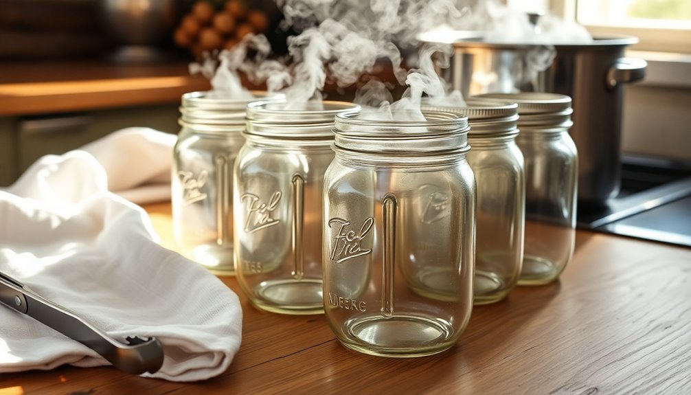 jar sterilization process details