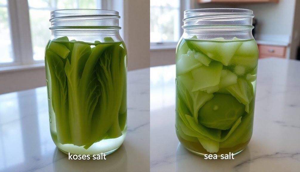 kosher salt preferred for fermenting