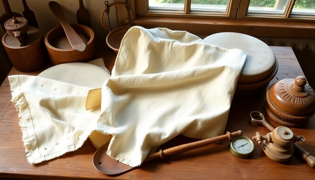 linen cloths for cheese