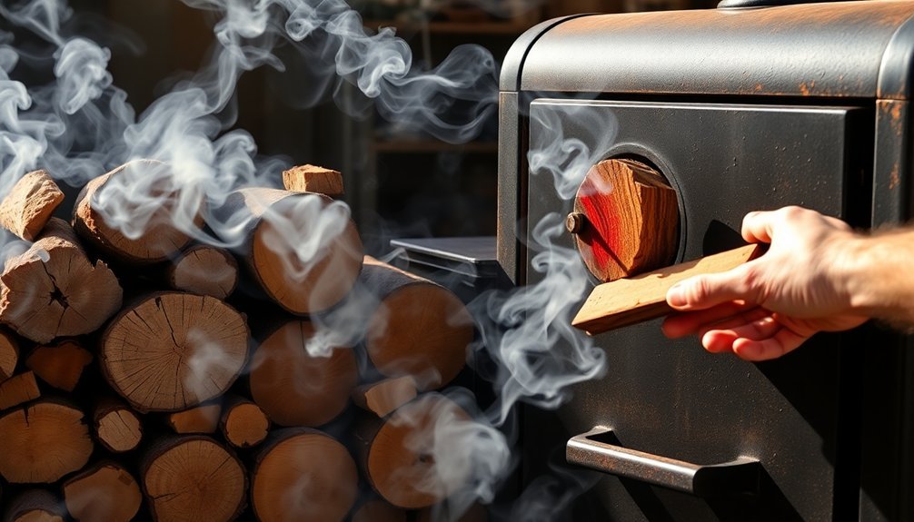 local wood smoking practices