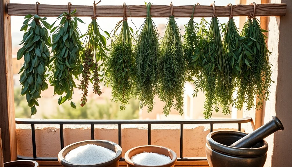 longevity of sun dried herbs