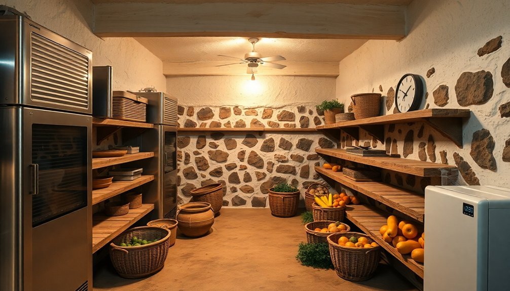 maintain a dry cellar