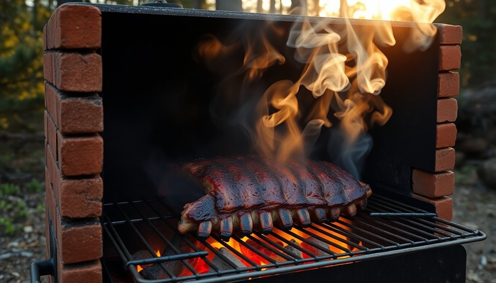 master off grid meat smoking