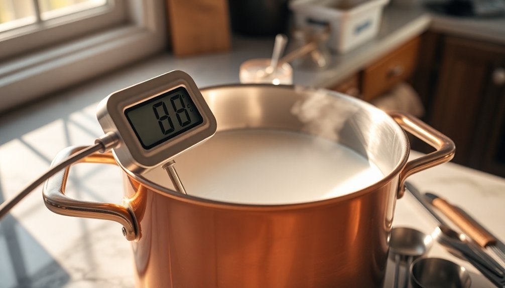 monitor temperature critical phases