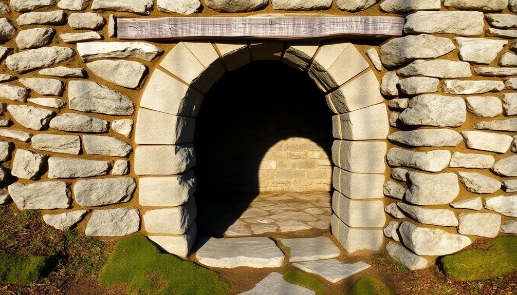 natural stone ice house