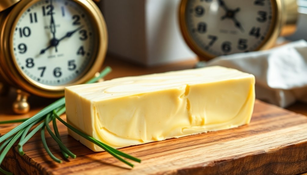 optimal butter culturing times