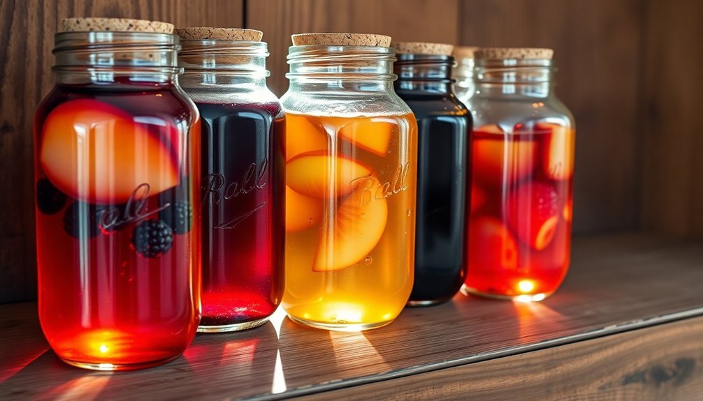 optimal fruit syrup storage