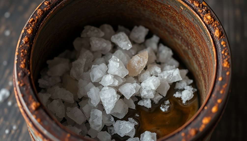 optimal materials for salt boxes