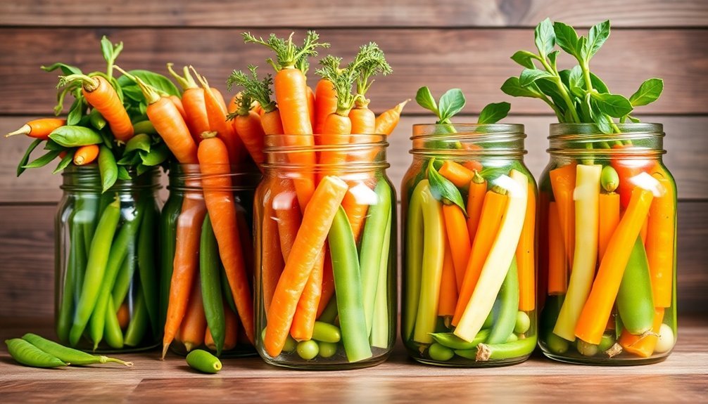 optimal vegetables for preservation