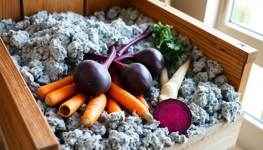 optimal vegetables for storage