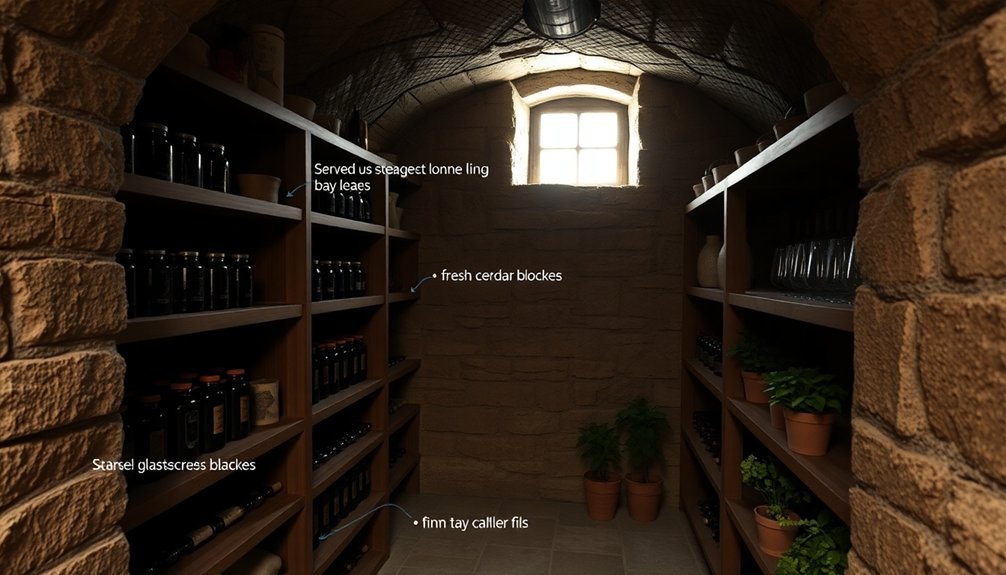 organizing cellar storage effectively
