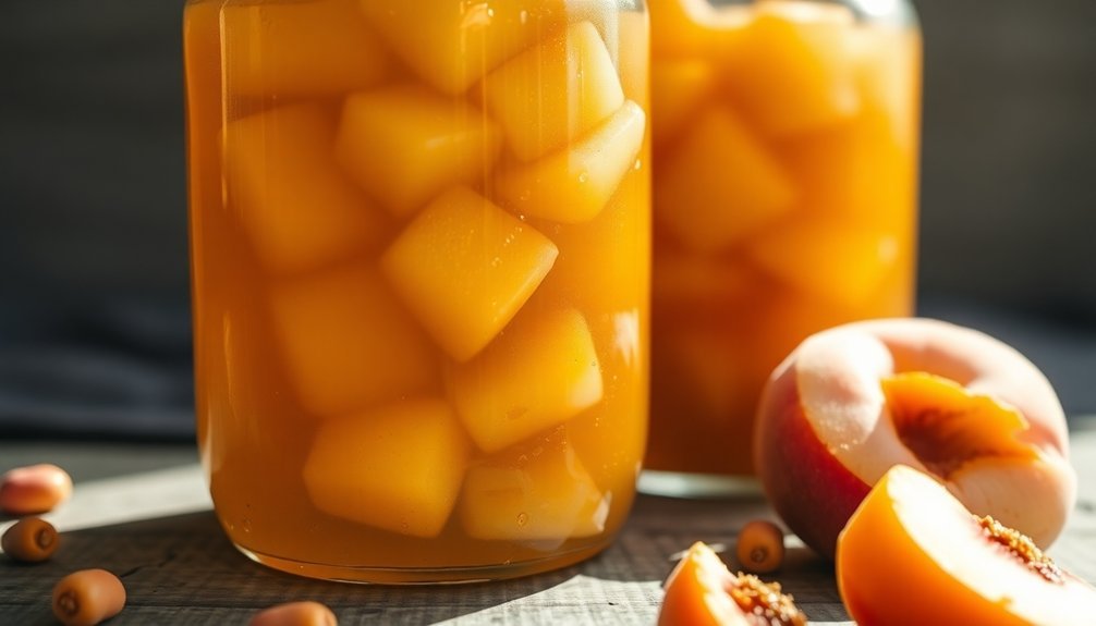 peach jam without pectin