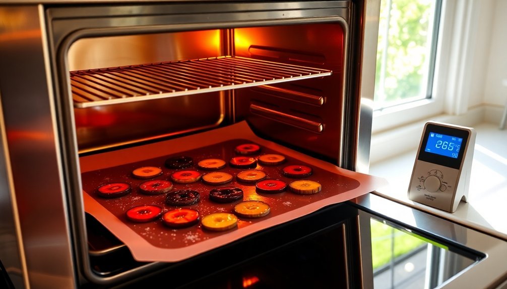 prepare oven before cooking