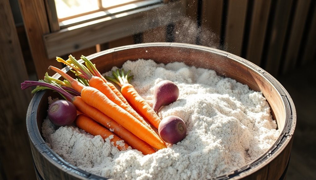 preserve food using ash