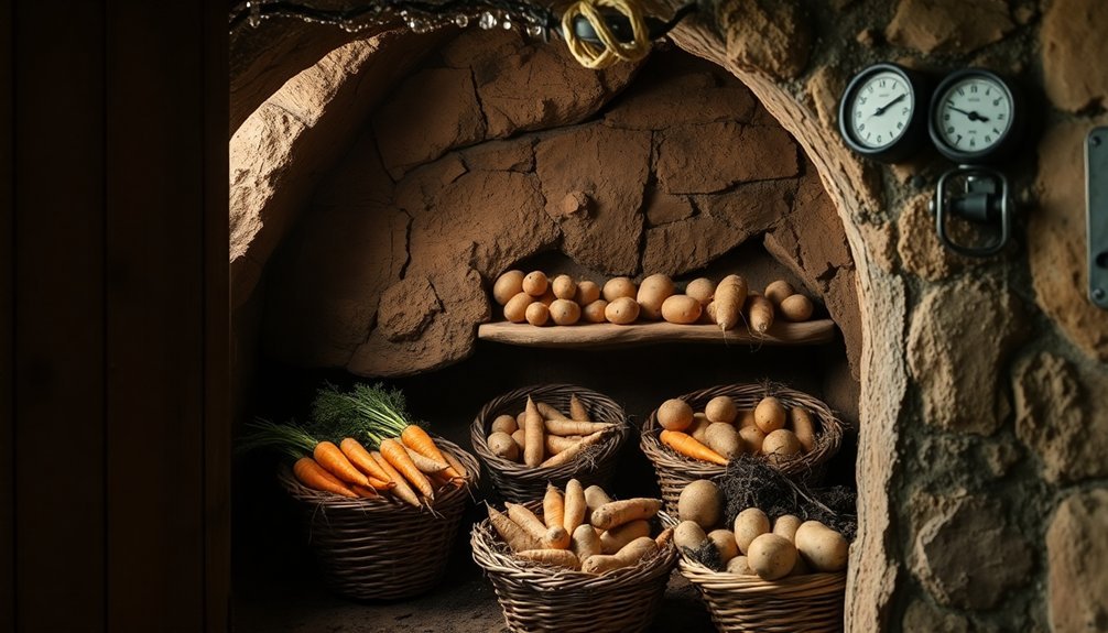 Why Store Root Vegetables Underground in Winter?