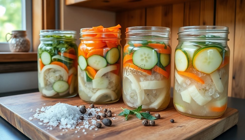 preserve vegetables with salt