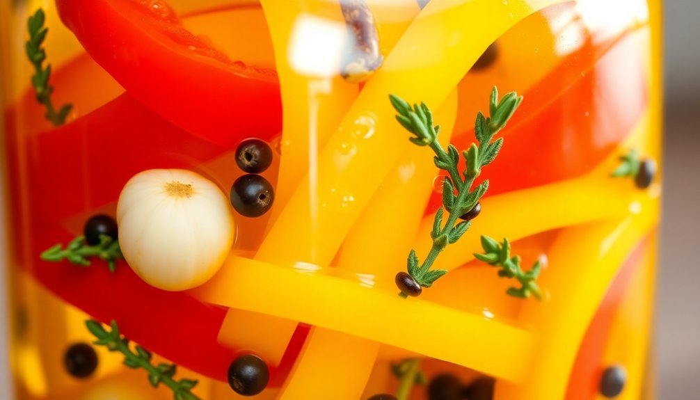 preserving and flavoring peppers