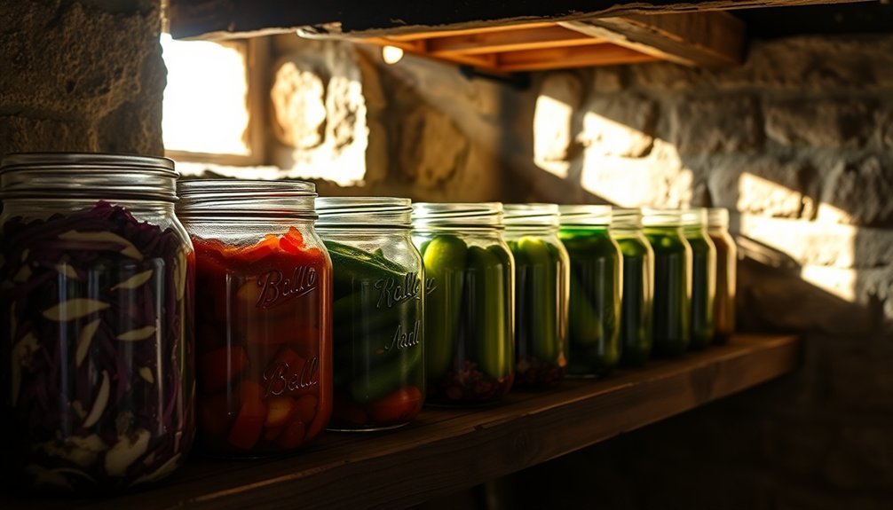 preserving food in storage