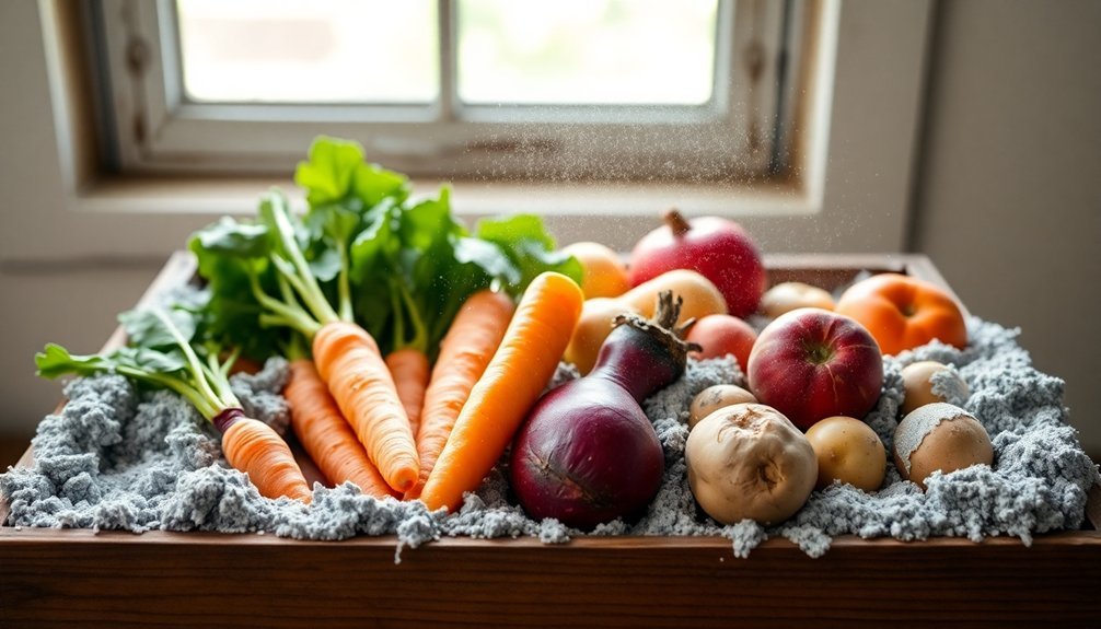 preserving food with ash