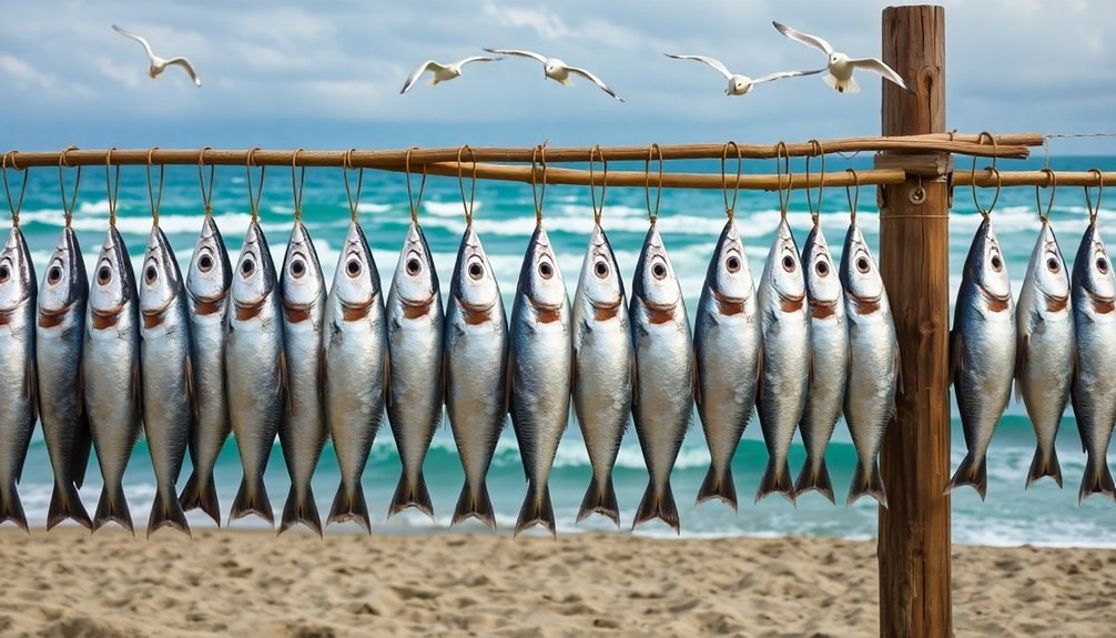 preserving saltwater fish quality