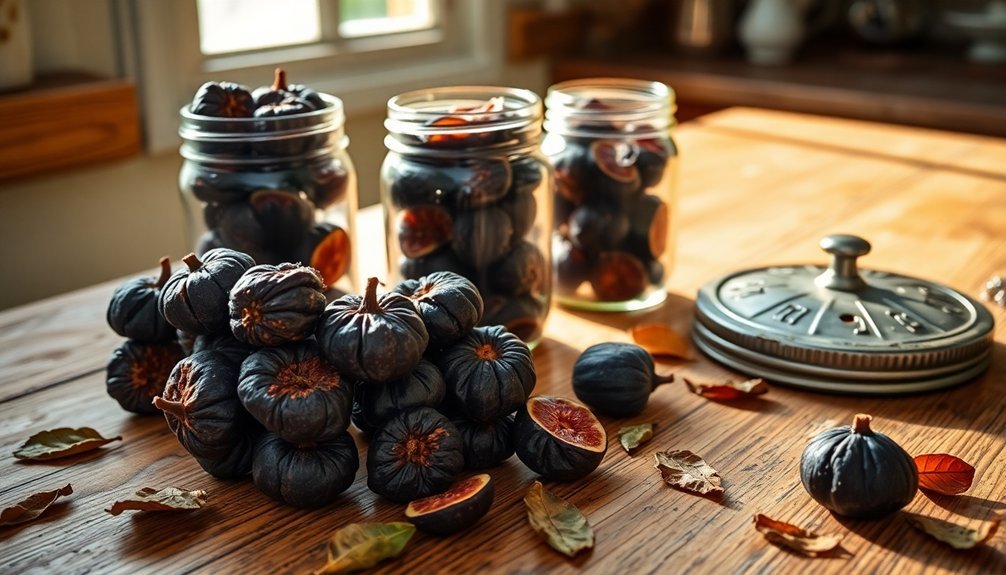 preserving sun dried figs effectively