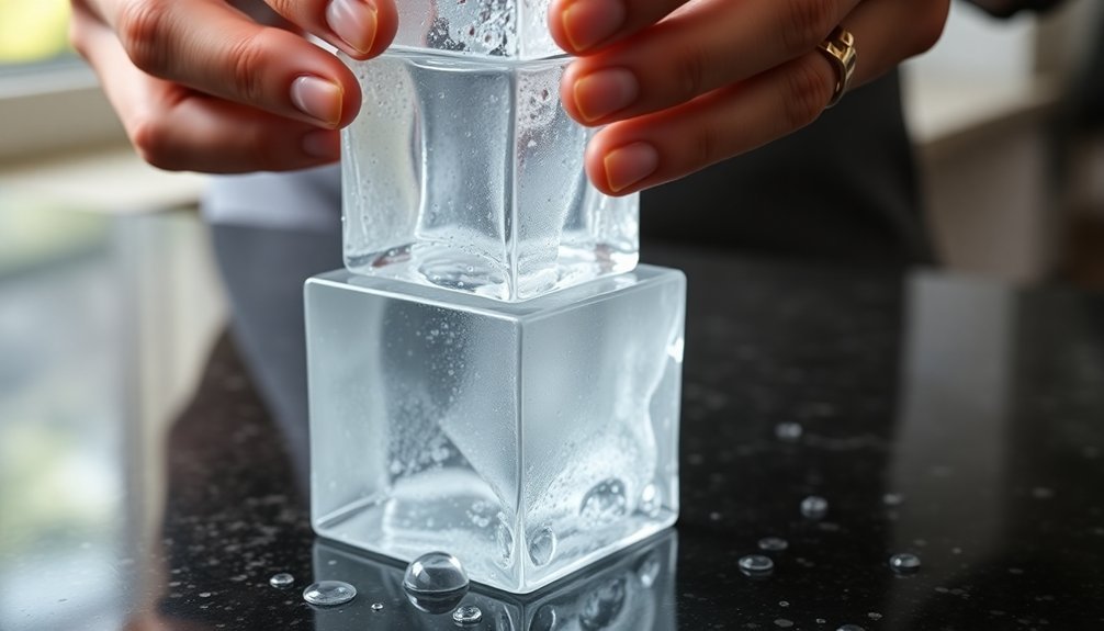 pressure free layered blocks