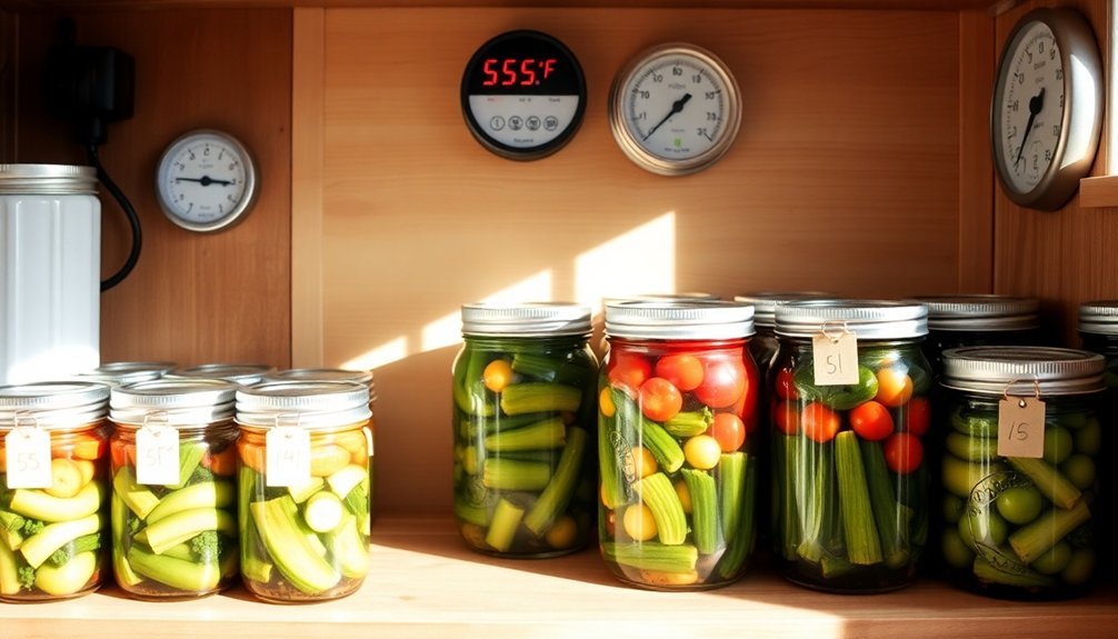 proper storage and monitoring