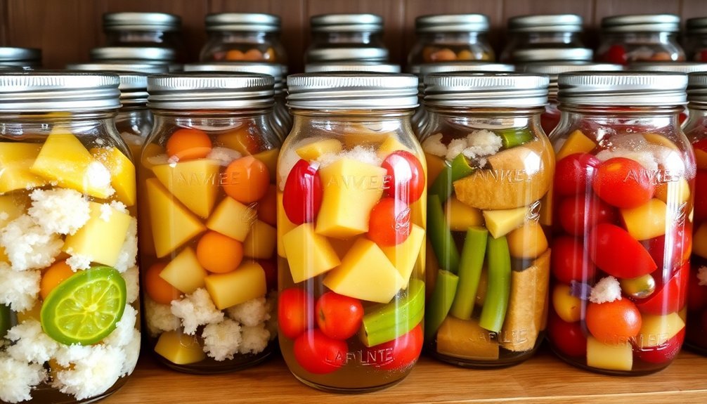 properly store preserved foods