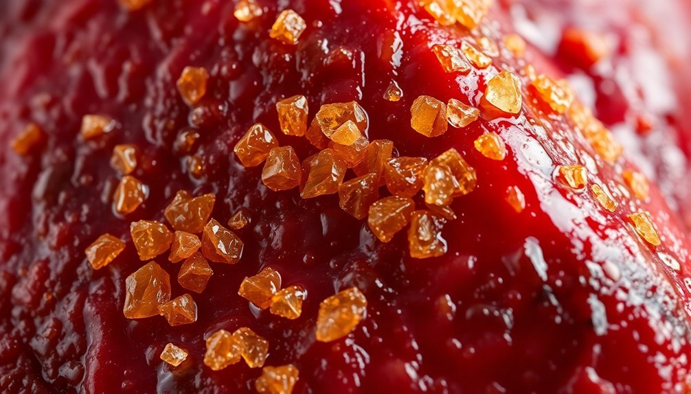 raw sugar meat preservation