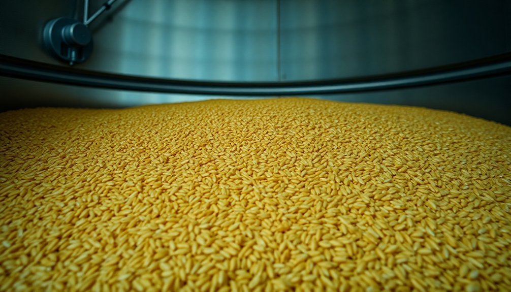 rice bran moisture management