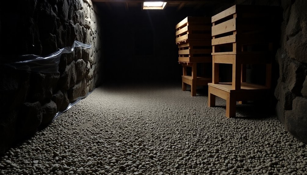 root cellar flooring choices