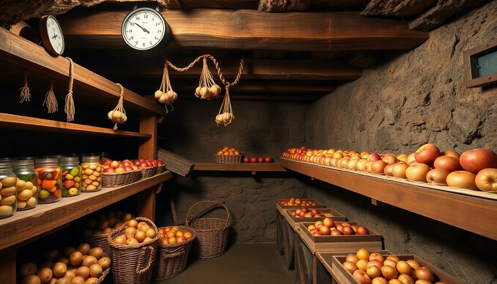 root cellar storage options