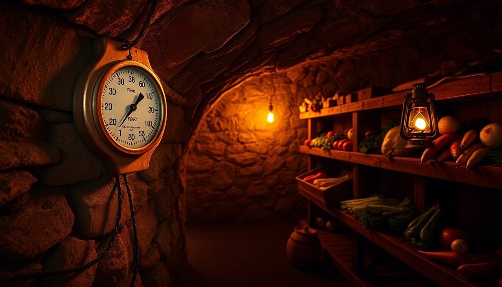 root cellar temperature guidelines