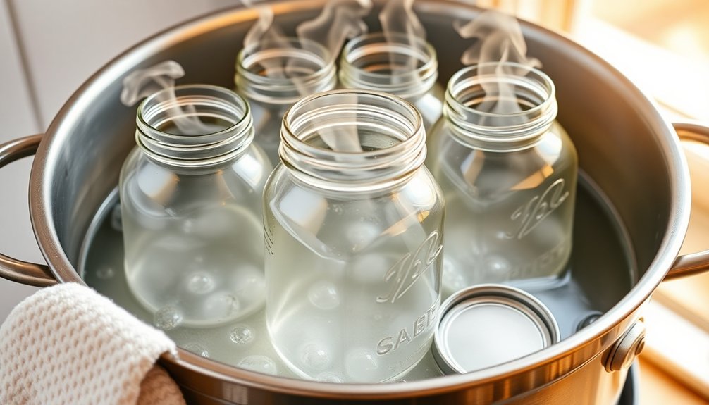 safe mason jar sterilization