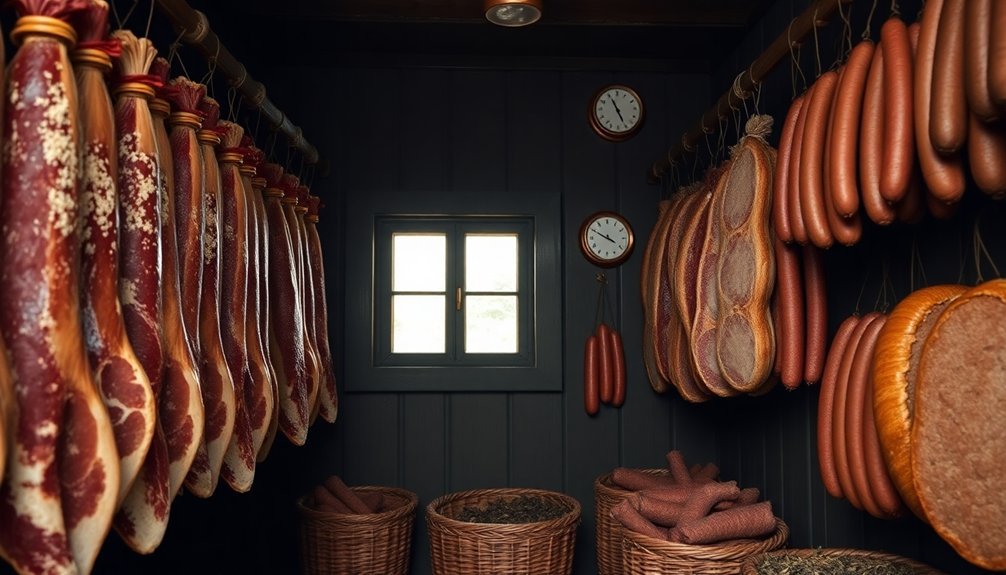 salt cured meat storage techniques