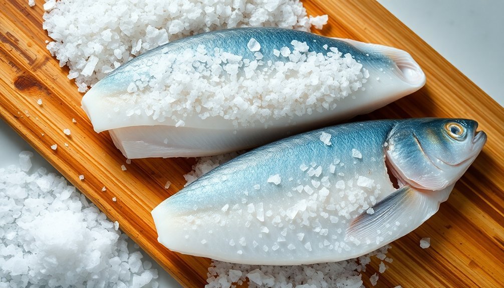 salt curing fish preparation steps