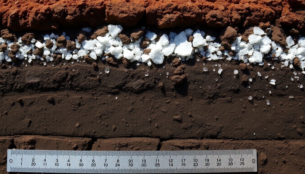 salt enhanced soil support system