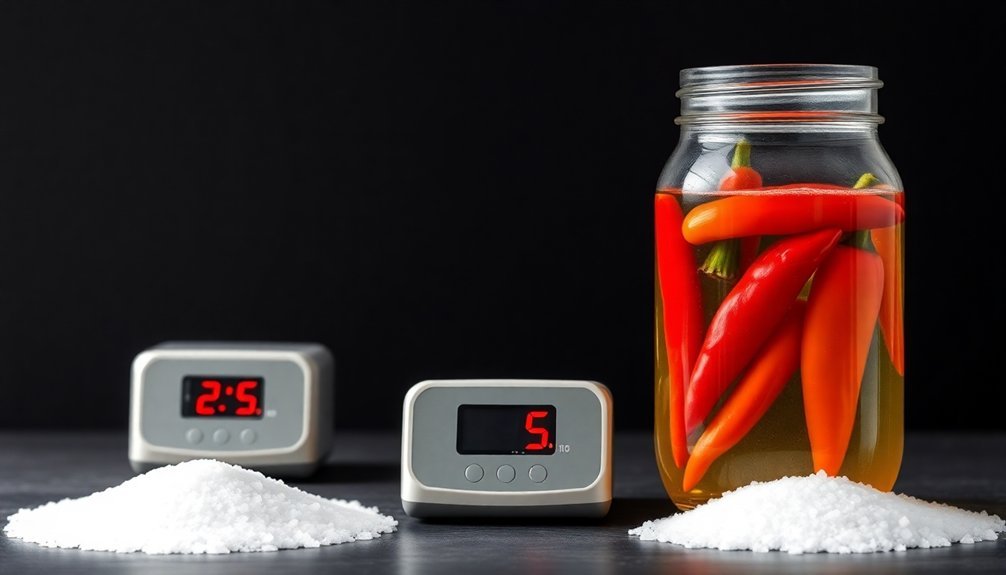 salt percentage recommendations provided